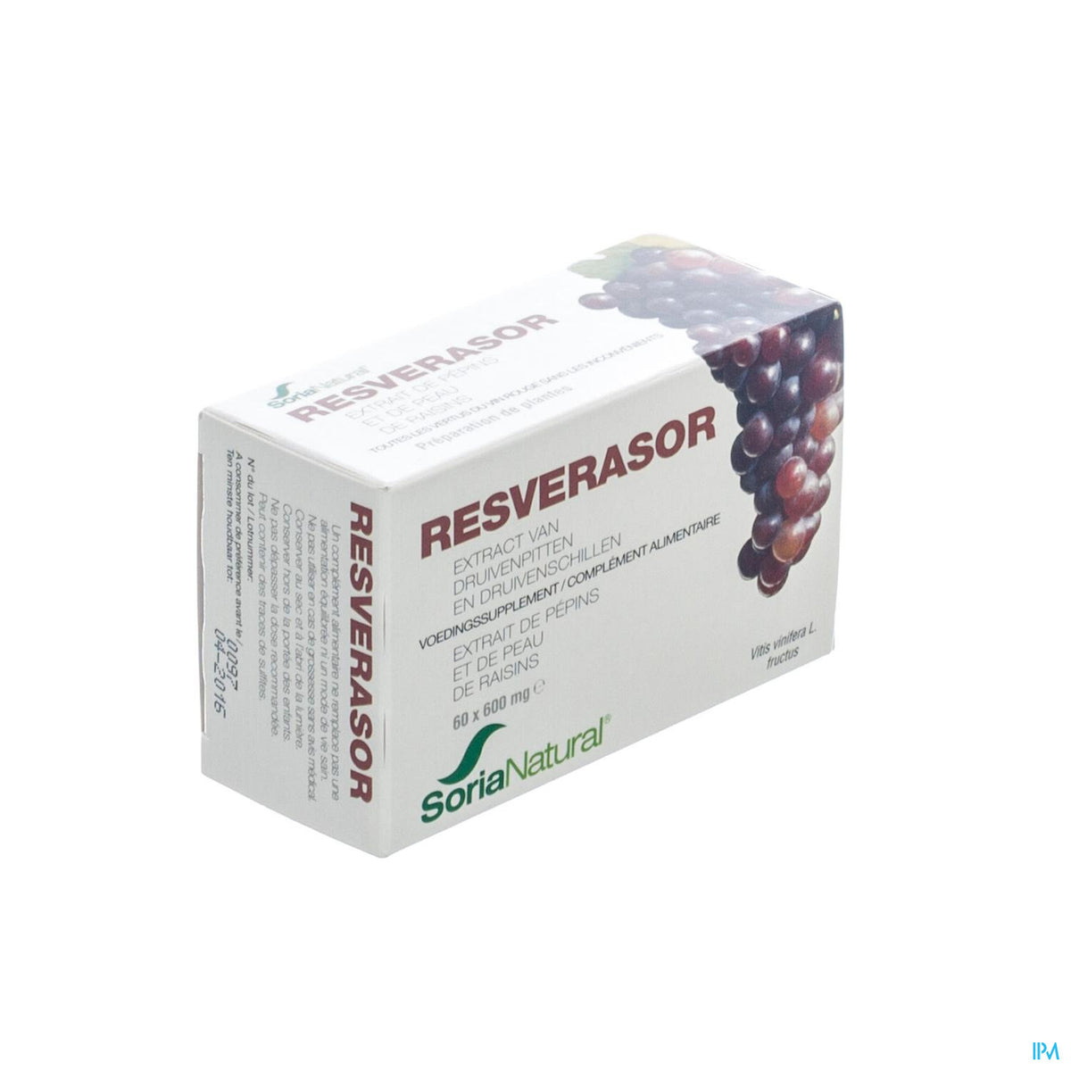 SORIA RESVERASOR ANTIOXYDANT 60 CPR