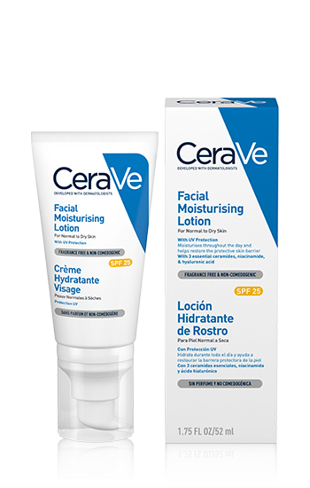 CERAVE CREME HYDR VISAGE SPF25 52 ML