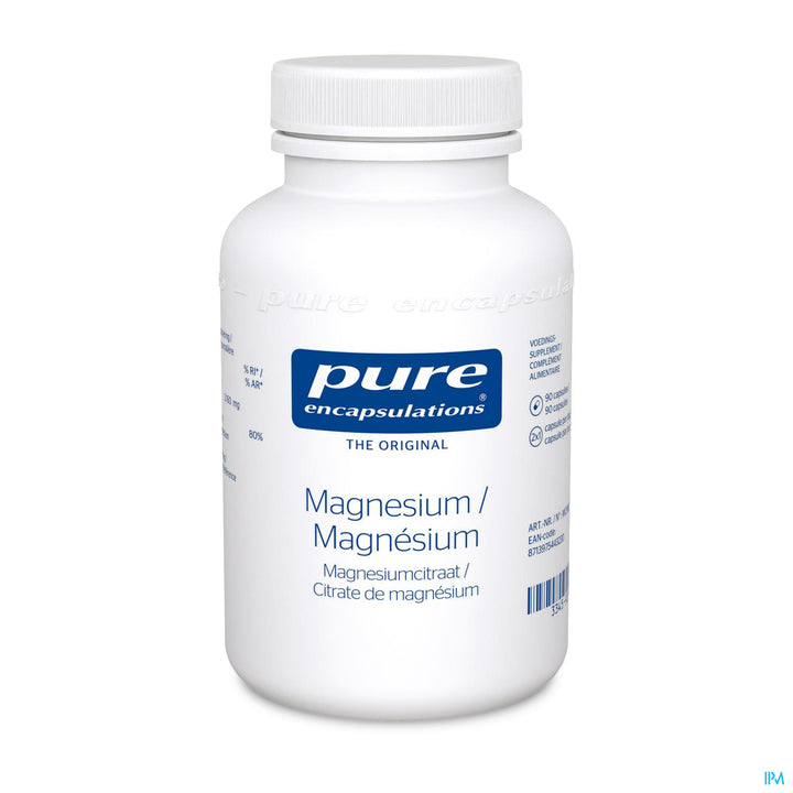 PURE ENCAPSUL MAGNES CITRATE 90 CAPS