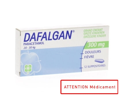 Dafalgan 300mg Suppos 12 Grand Enf