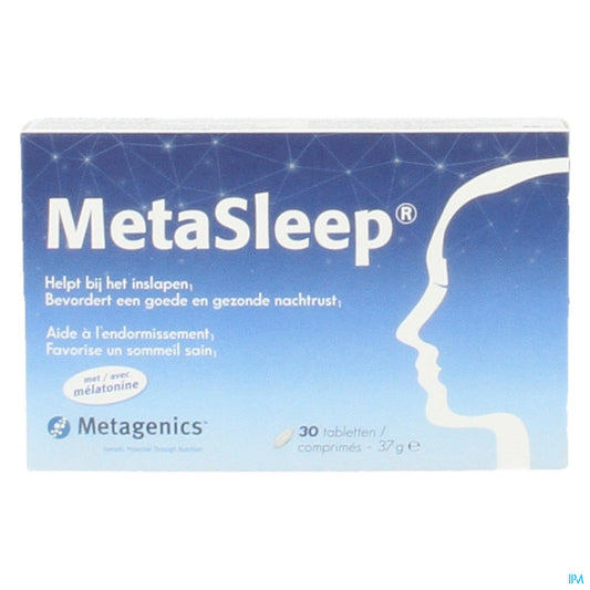 METASLEEP (AVEC MELATONINE) 30 CPR