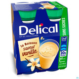 DELICAL LACTEE SS SUCRE VANILLE 4*200 ML