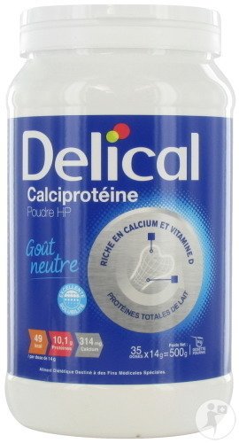 DELICAL MODULAIRES CALCIPROTEINE 500G