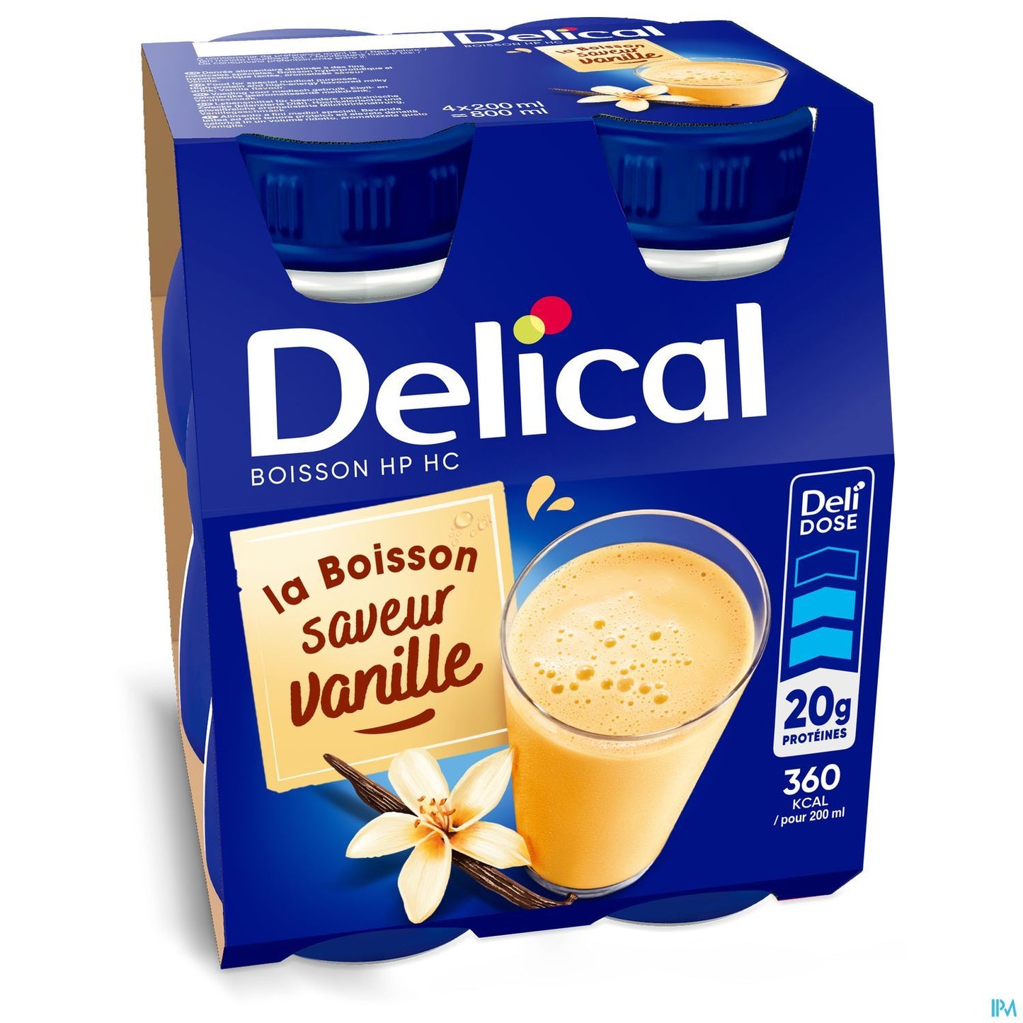 DELICAL HPHC 360 VANILLE 4*200ML