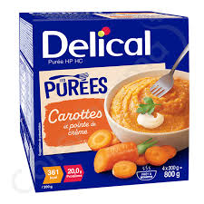 DELICAL PUREE HPHC CAROTTES 4*200G