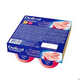 DELICAL CREME FLORIDINE FRAISE 4*125G