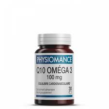 PHYSIOMANCE Q10 OMEGA 3 100MG 30CAPS