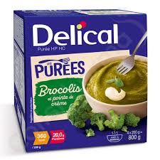 DELICAL PUREE HPHC BROCOLIS 4*200G