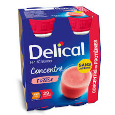 DELICAL CONCENTRE FRAISE 4*200ML