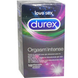 DUREX ORGASM INTENSE 10 CONDOM