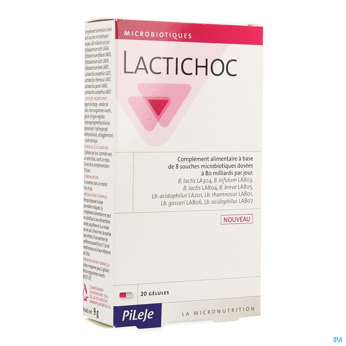LACTICHOC 20 CAPS