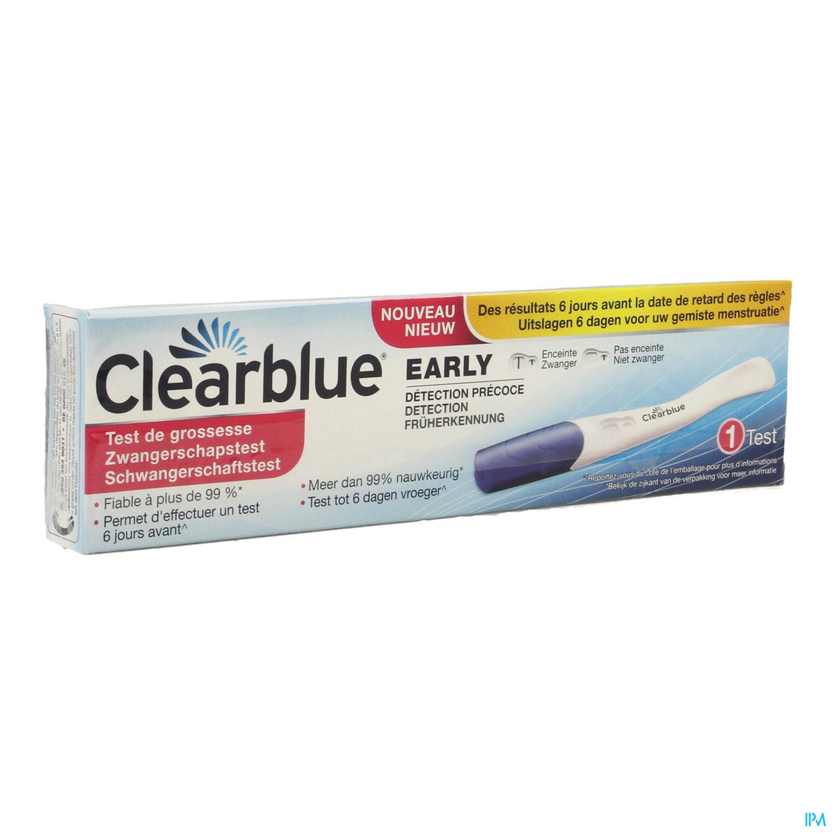CLEARBLUE TEST DE GROSSESSE EARLY VISUAL