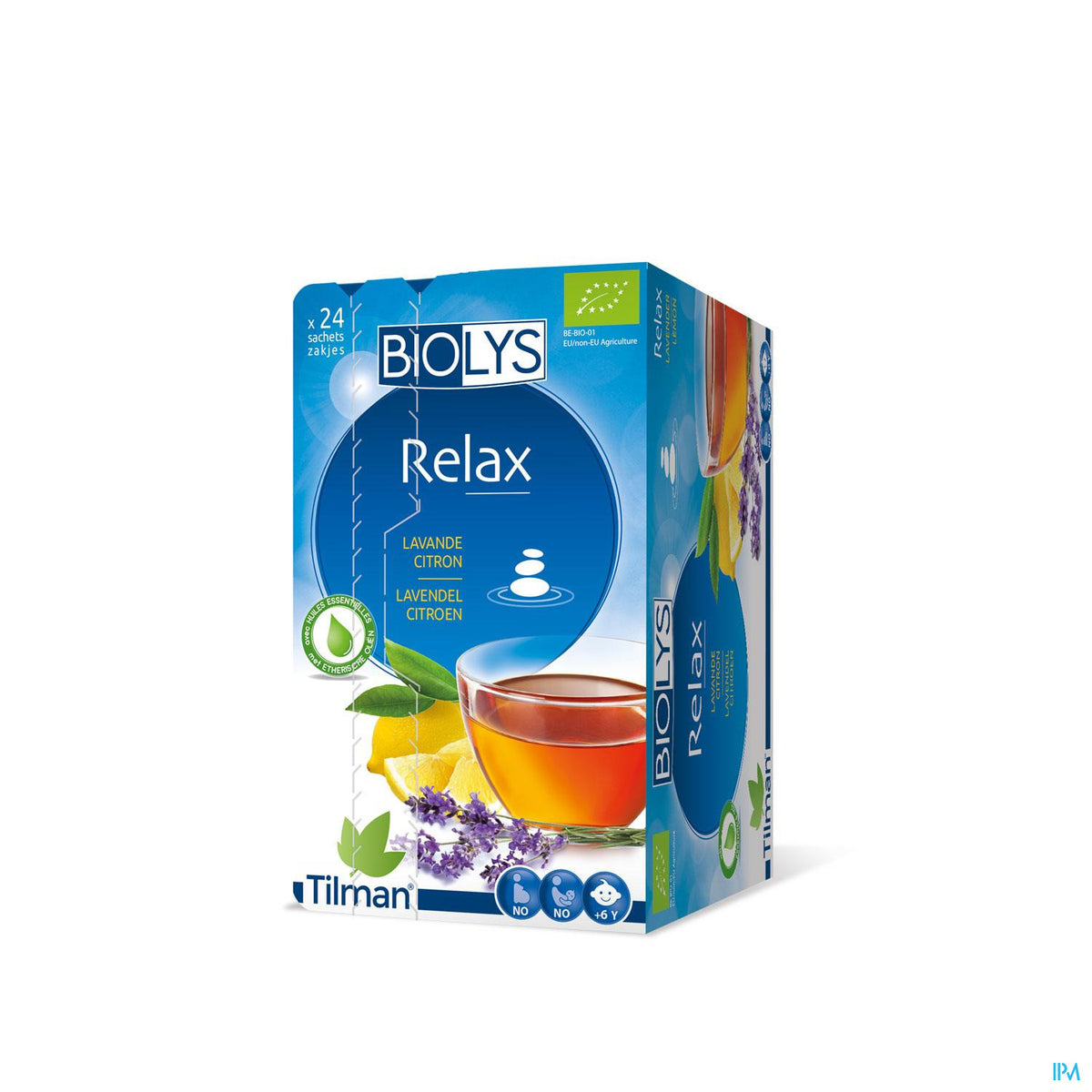 BIOLYS LAVANDE CITRON INF BIO 24 SACH