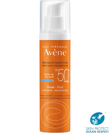 AVENE FLUIDE TRES HTE PROT SPF50+ SS PAR