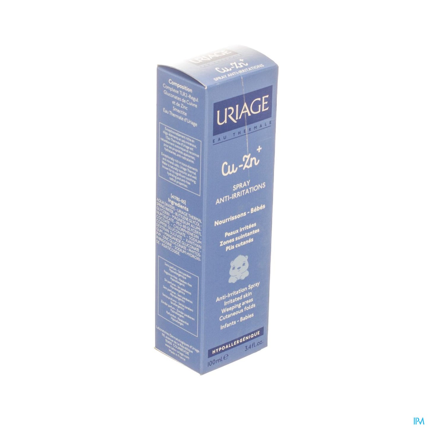 URIAGE BEBE CU-ZN+ SPRAY 100 ML