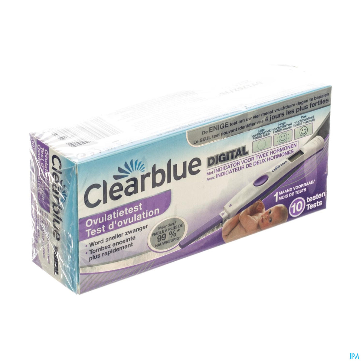CLEARBLUE TEST OVUL DIGIT 2HORM-4J A 10