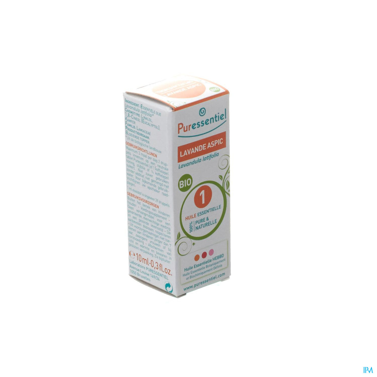 PURESSENTIEL BIO LAVANDE ASPIC 10 ML