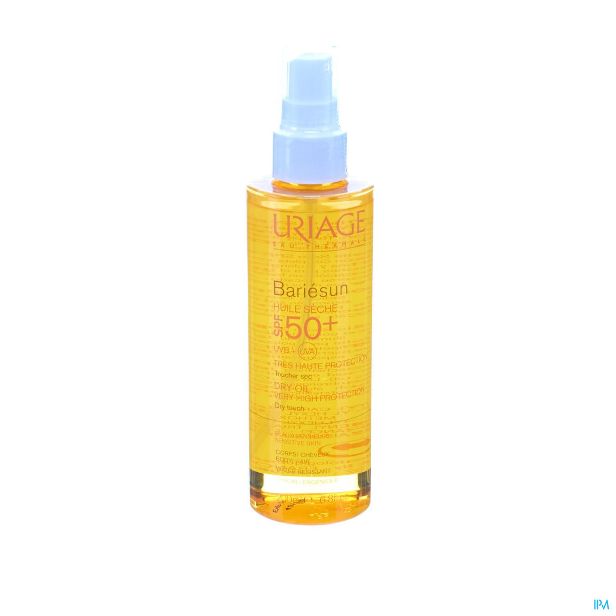 URIAGE BARIESUN F50+ HUILE SECHE 200 ML