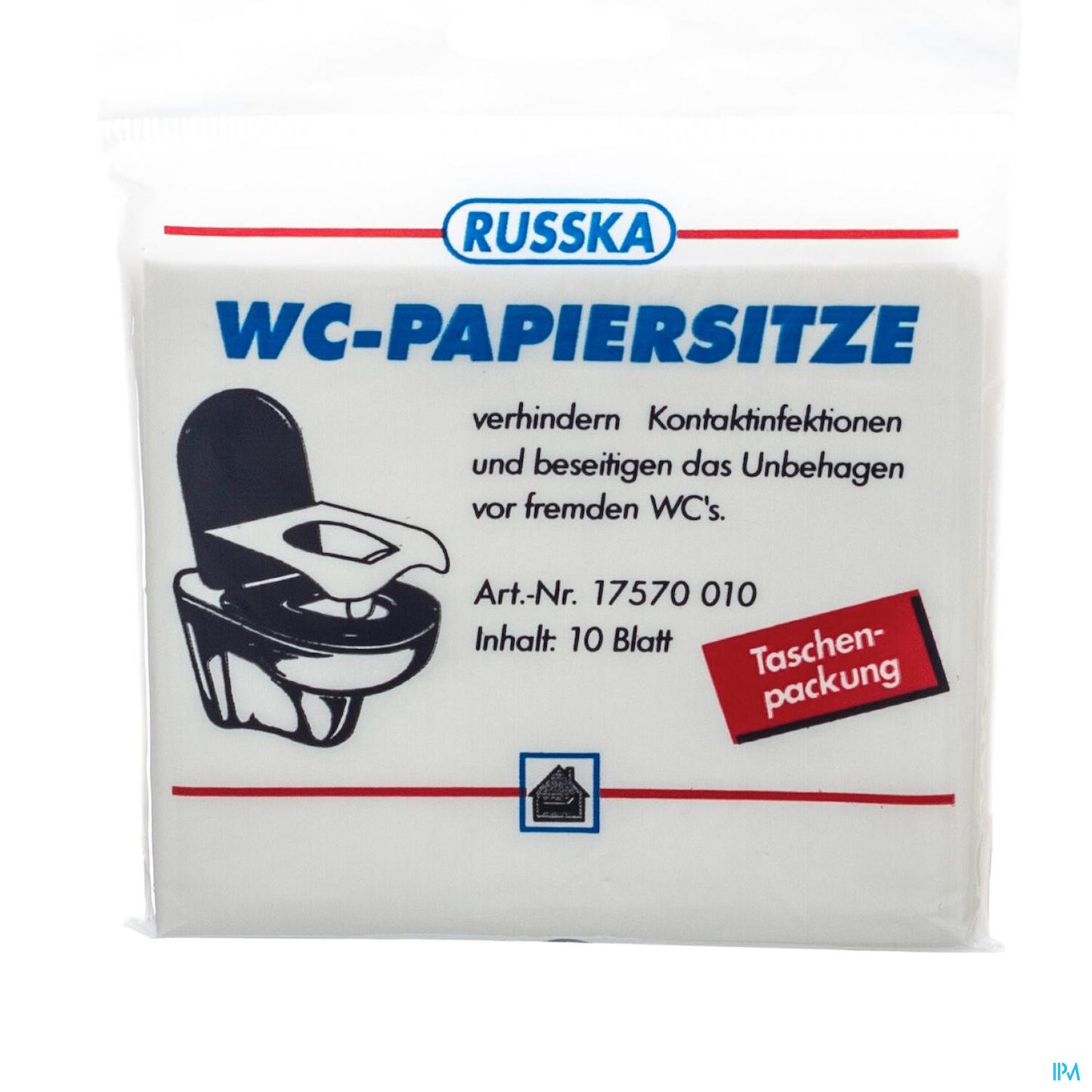 RUSSKA WC SIEGES-PAPIER A 10