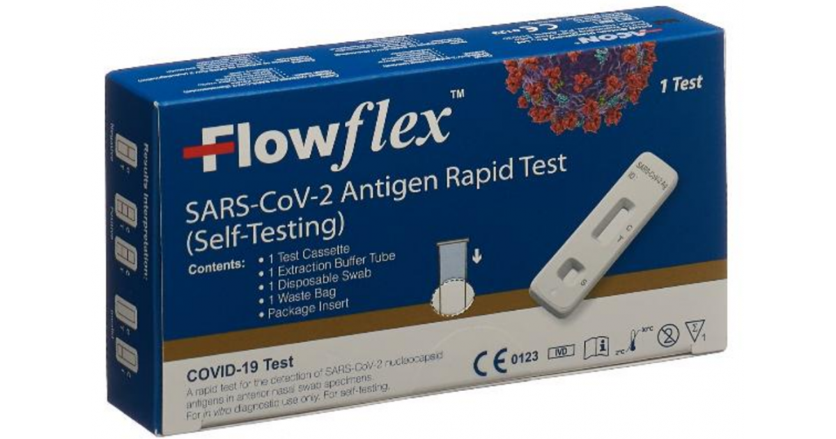 TEST ANTIGENIQUE COVID-19 NASAL FLOWFLEX A 1