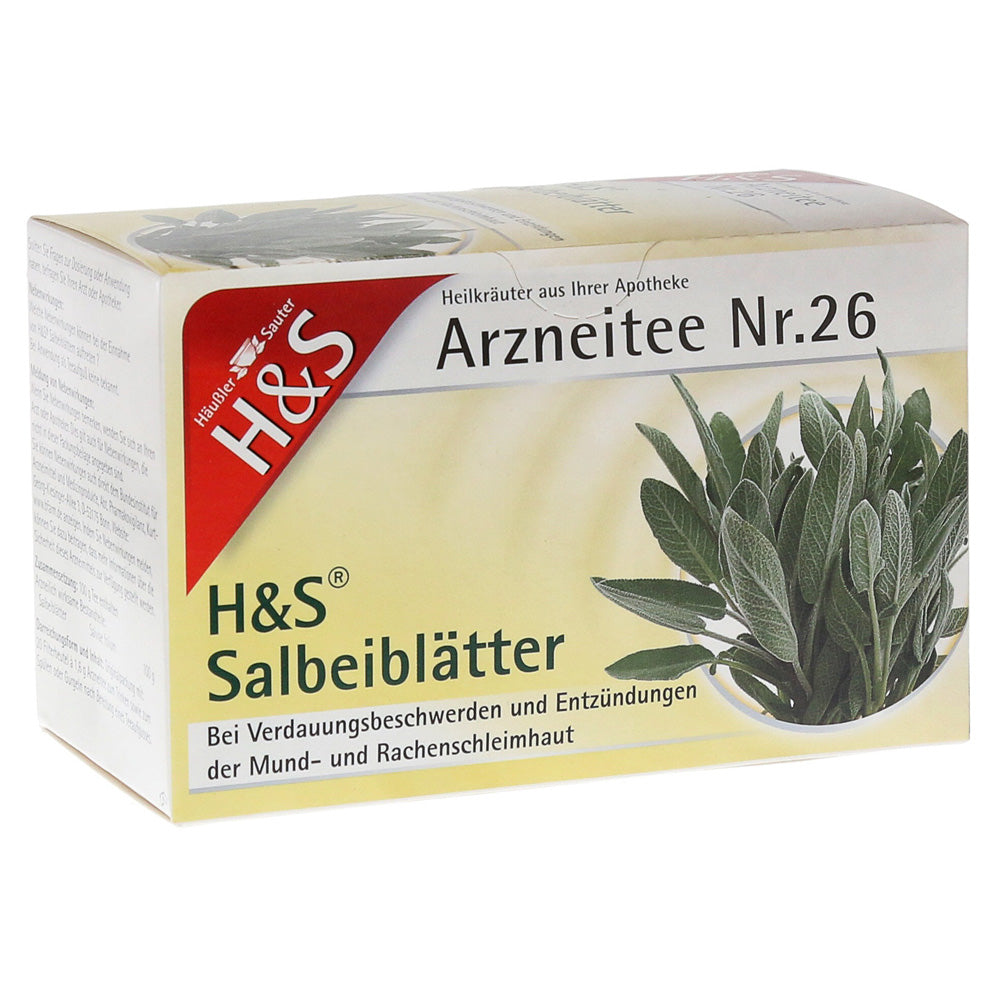 H+S  FEUILLES DE SAUGE 20 SACH          NR26