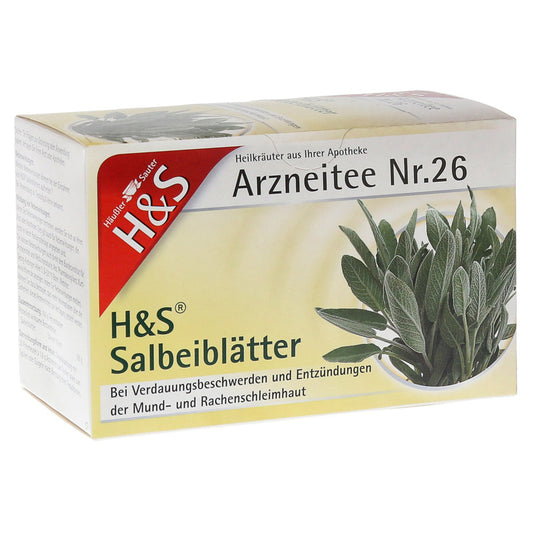 H+S  FEUILLES DE SAUGE 20 SACH          NR26