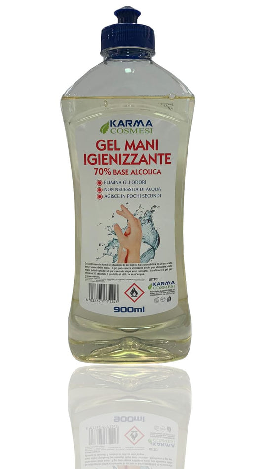 GEL HYDROALCOOLIQUE MAINS KARMA 900 ML