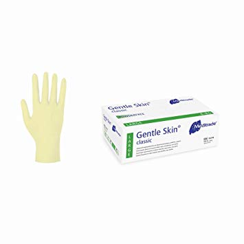 GANTS LATEX M A 100 N-PDR GENTLE SKIN