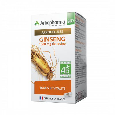 ARKOGELULES GINSENG BIO 45 GEL