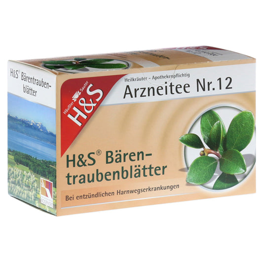 H+S FEUILLES DE BUSSEROLE 20 SACH   NR12