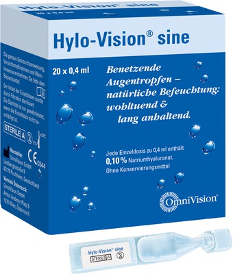 HYLO VISION COLLY SINE 20*0,4 ML