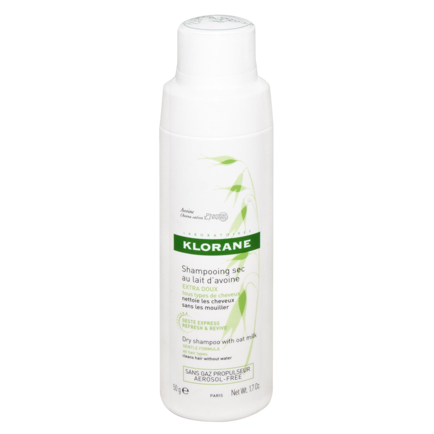 KLORANE SHAMP SEC ROTOPOUDRE AVOINE 50 G