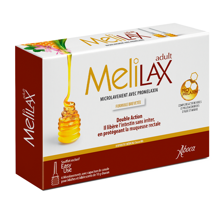 ABOCA MELILAX ADULT LAVEMENT 6*10G