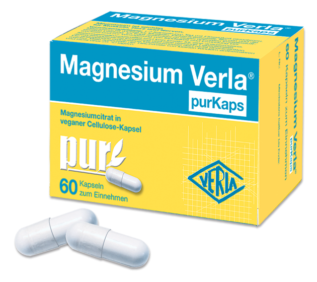 MAGNESIUM VERLA PUR 60 CAPS