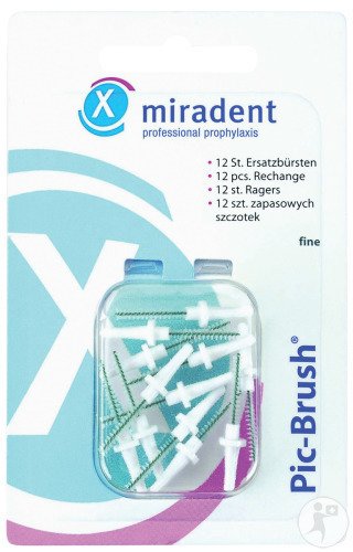 MIRADENT PIC-BRUSH FINE BLANC A 12