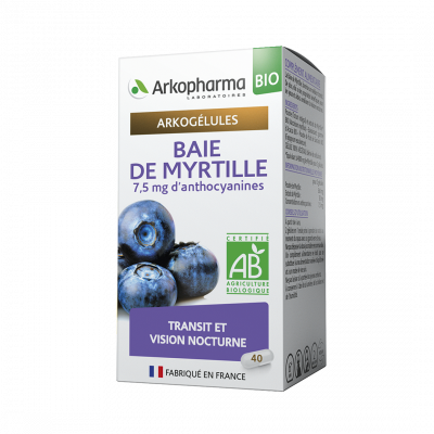ARKOGELULES BAIE DE MYRTILLE BIO 40 GEL