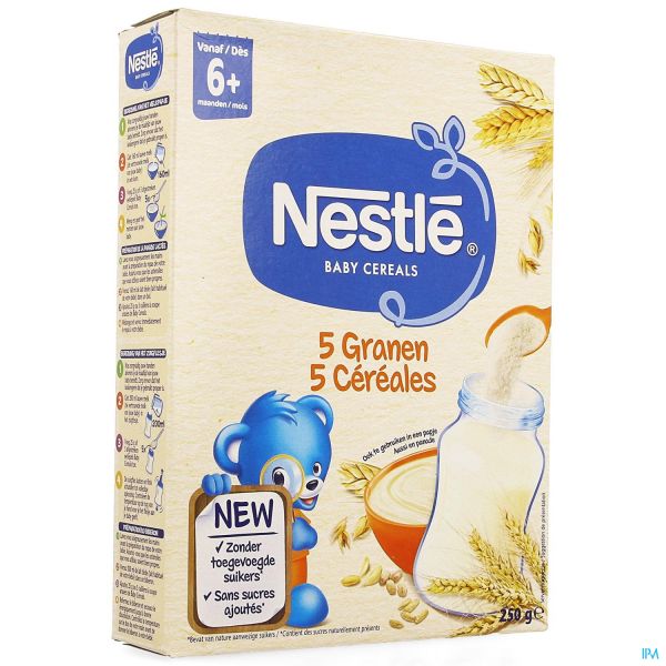 NESTLE 5 CEREALES 250 G