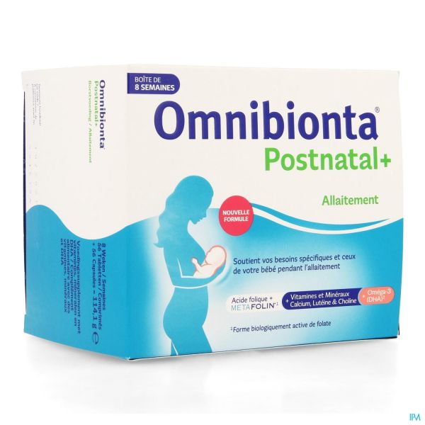 OMNIBIONTA 3 POSTNATAL 8W 56 CPR+56 CAPS
