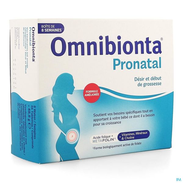 OMNIBIONTA 1 PRONATAL 8W (56 CPR)