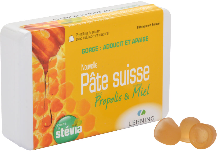 PATE SUISSE PROPOLIS ET MIEL 50 G