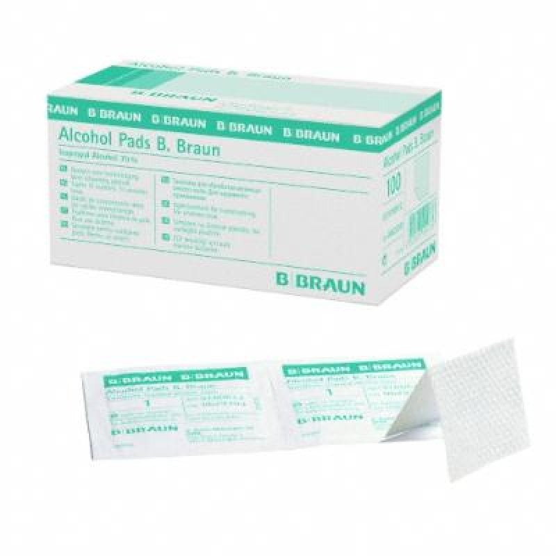 ALCOHOL PADS 32 * 67 MM A 100    9160612