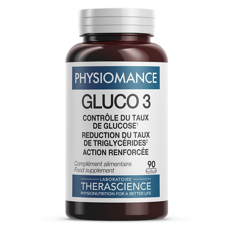 PHYSIOMANCE GLUCO 3 90CAPS