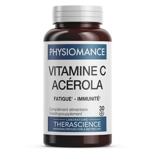 PHYSIOMANCE VITAMINE C ACEROLA 30CPR CRO