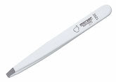 MOERSER PINZETTE GEBOGEN WEISS      125E