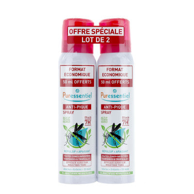 PURESSENTIEL ANTI-PICK SPRAY DUO 2*75 ML
