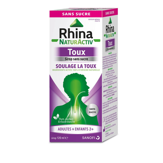 RHINA NATURACTIV TOUX SIR SS SUCRE 120ML