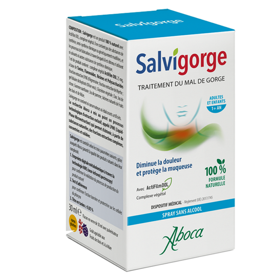 ABOCA SALVIGORGE SPRAY SS ALCOOL 30ML