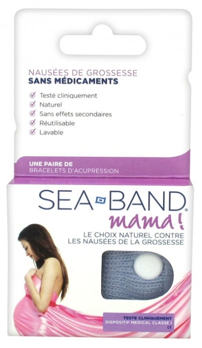 SEA BAND MAMA GROSSESSE BRACELET GRIS
