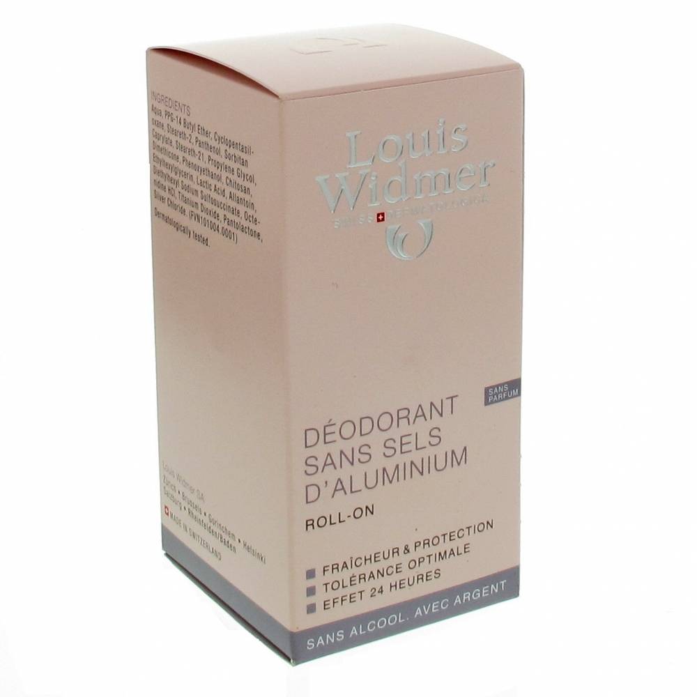 WIDMER DEO CREME SANS ALU 40 ML N-PARF