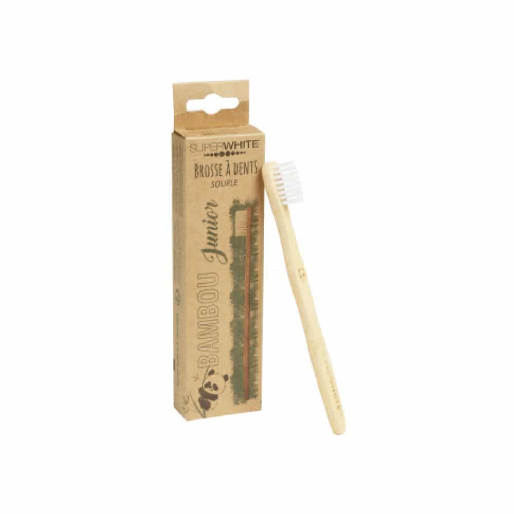 SUPERWHITE BROSSE DENTS BAMBOU JUNIOR